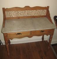 Victorian Dressing Table Marble Top