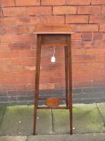 Edwardian Walnut Plant Stand 