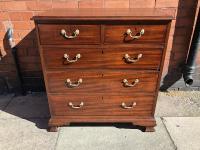 Small Mahogany Georgian Chest of Drawers