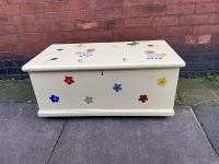 Painted Blanket Box