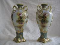 Pair of Noritake vases